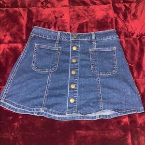 Denim skirt
